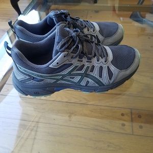 SALE Asics Gel Venture 7 Gray Women's running   shoes size 9.5